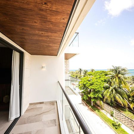 Porto Blu Leilighet Puerto Morelos Eksteriør bilde