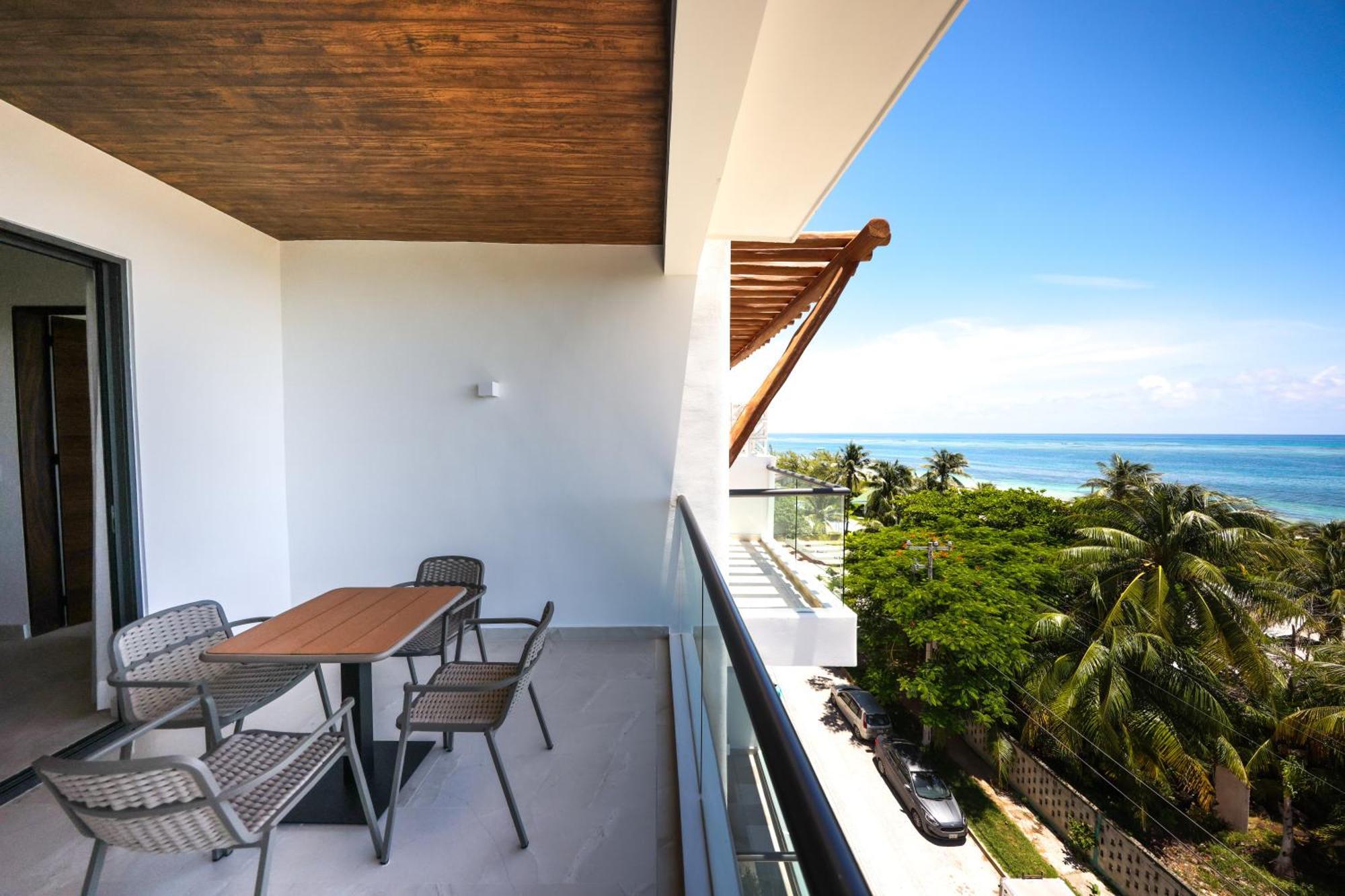 Porto Blu Leilighet Puerto Morelos Eksteriør bilde