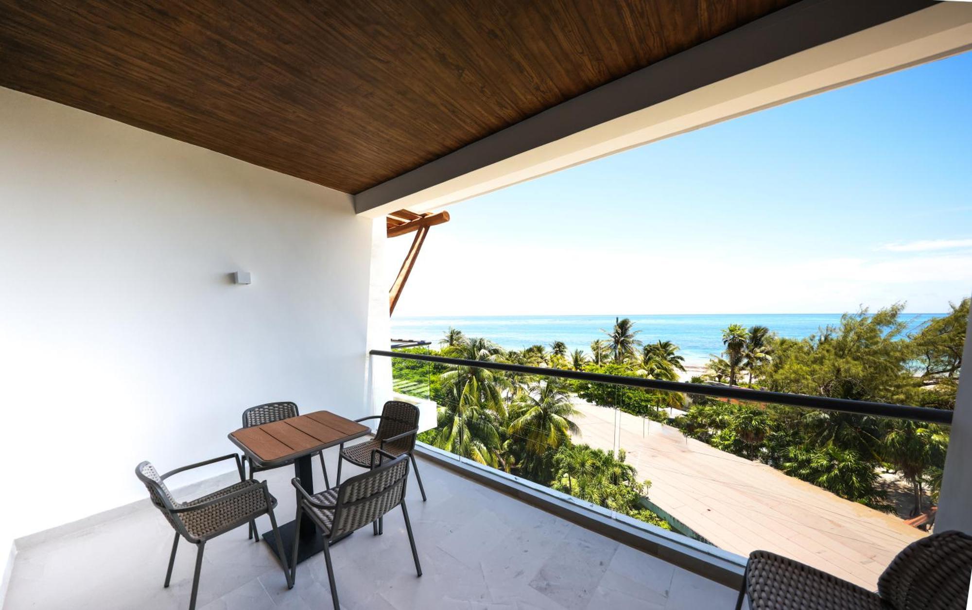 Porto Blu Leilighet Puerto Morelos Eksteriør bilde
