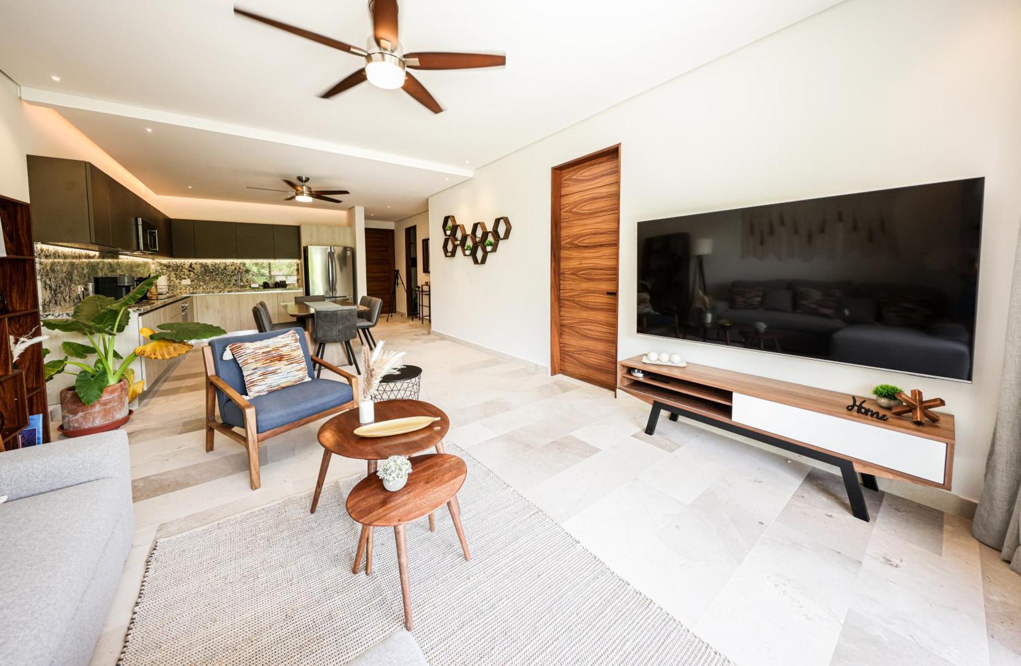 Porto Blu Leilighet Puerto Morelos Eksteriør bilde