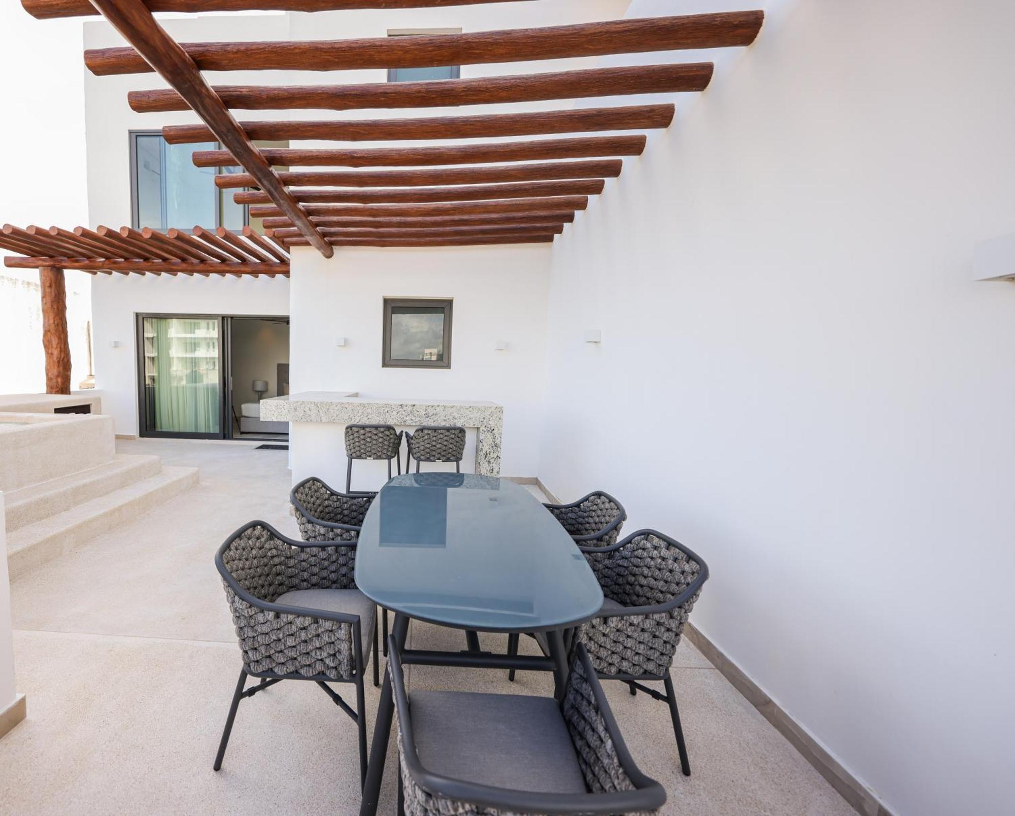 Porto Blu Leilighet Puerto Morelos Eksteriør bilde